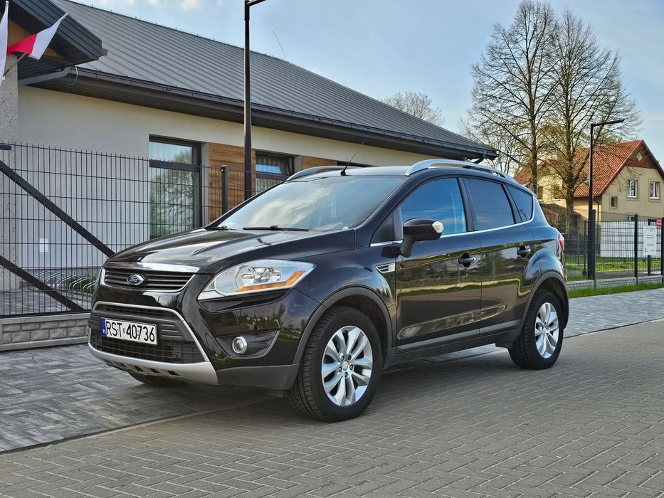 Ford Kuga 2.0 TDCi 140 KM 2009 rok Titanium Hak Klima