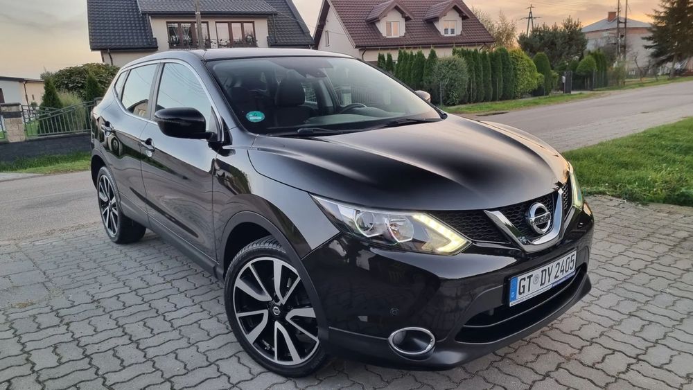 Nissan Qashqai Sprowadzony z Niemiec Perfekcyjny Bezwypadkowy Oryginalny Przebieg