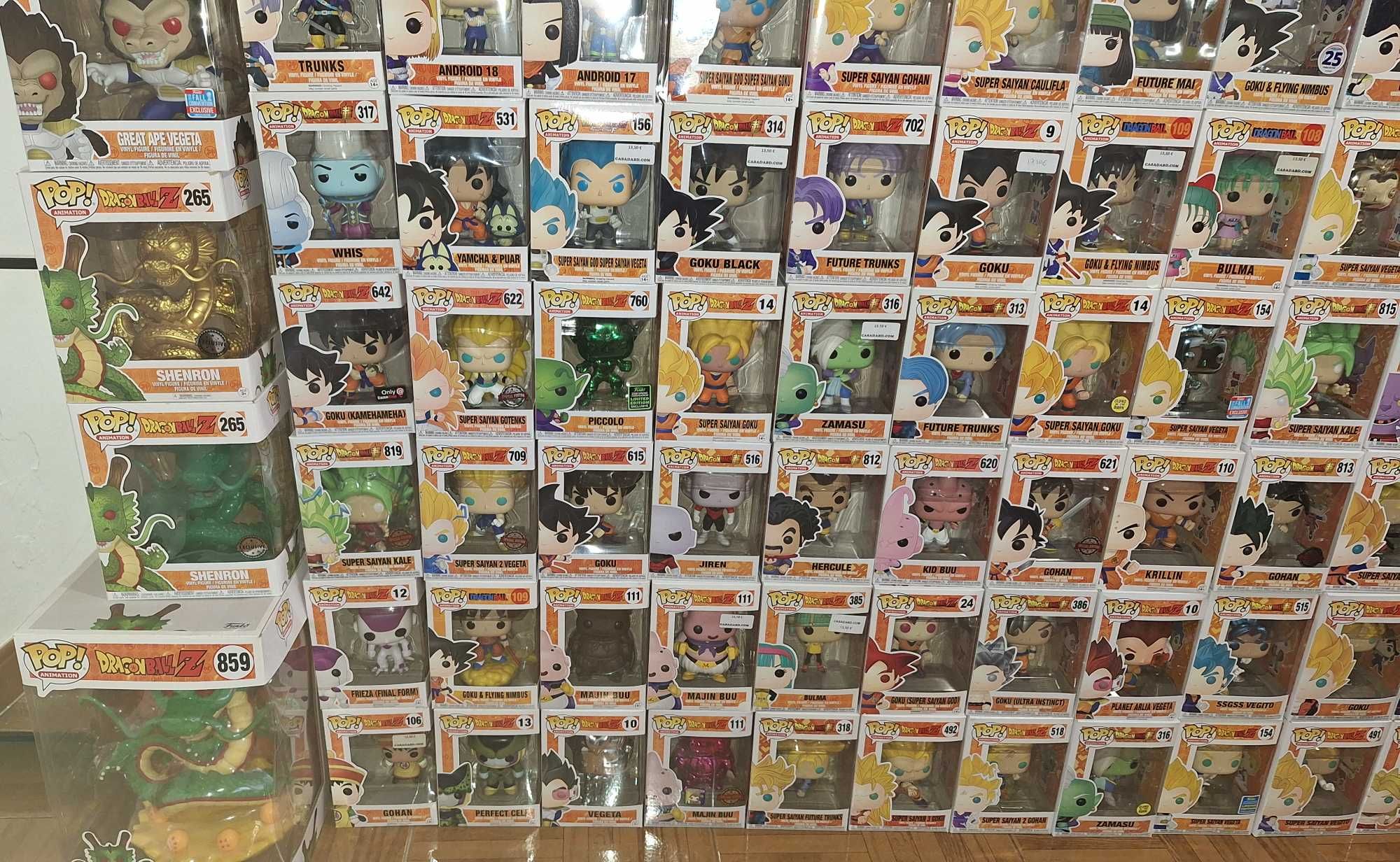 Coleção Funko Pop - Drangon Ball Z - Para colecionadores