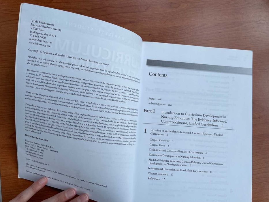 Livro - Curriculum Development in Nursing Education