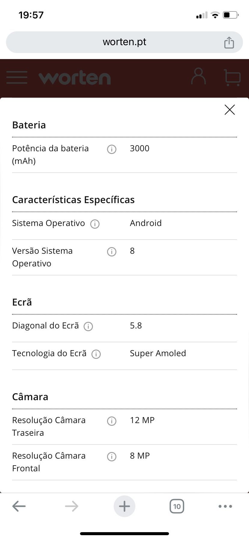 Galaxy S9 preto 64gb