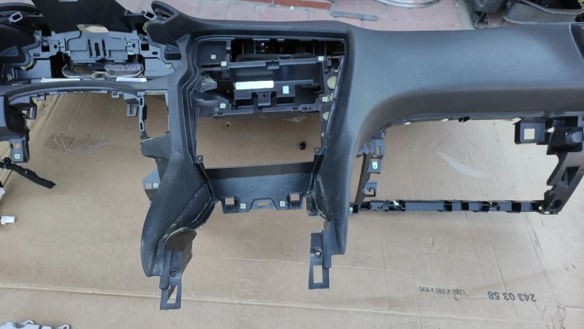 Deska rozdzielcza kokpit Citroen DS5 komplet