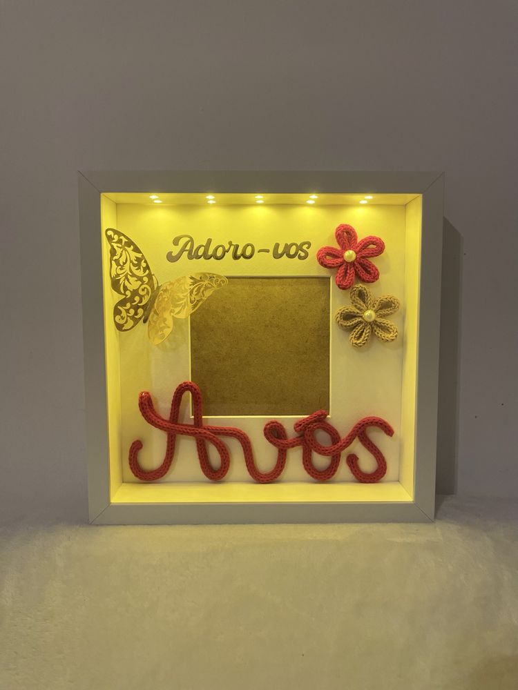 Moldura personalizável