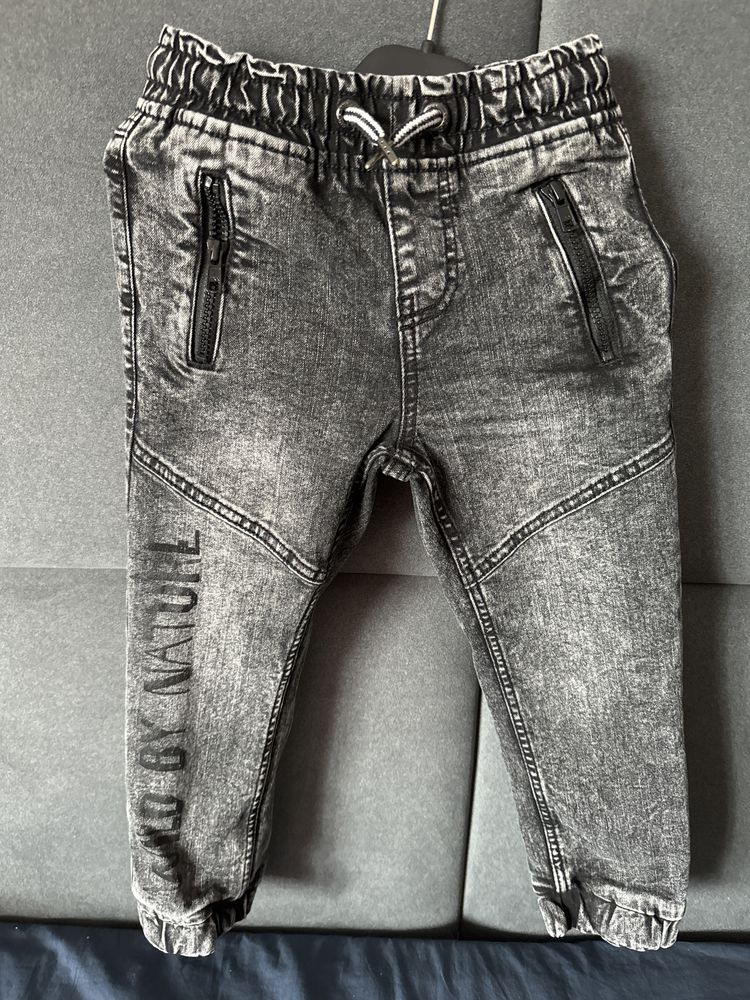 Spodnie cool club 110 na gumce bawełna a’la jeans
