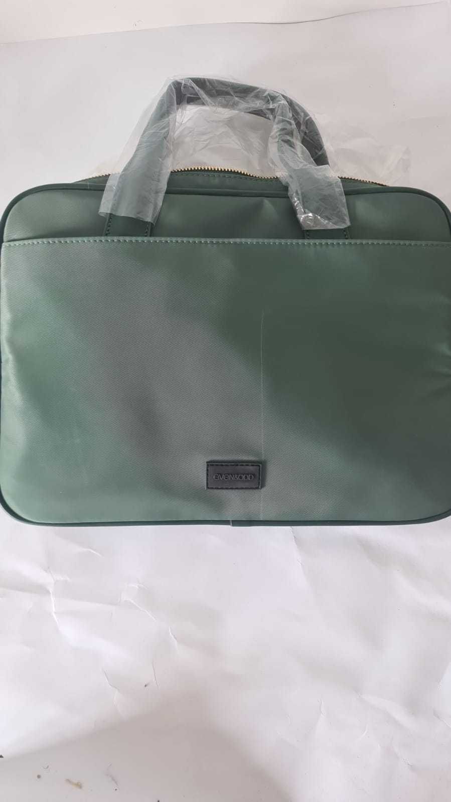 Torba na laptopa Even&Odd zielona TOJ009