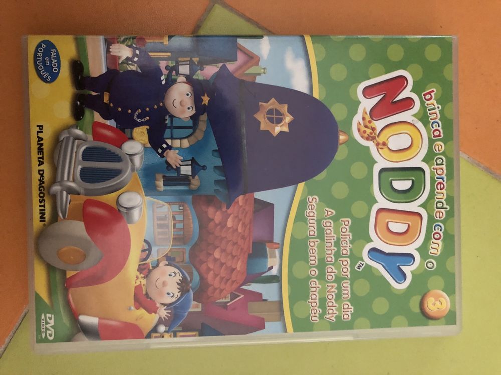 Conjunto de 9 dvd,s do Noddy excelente estado