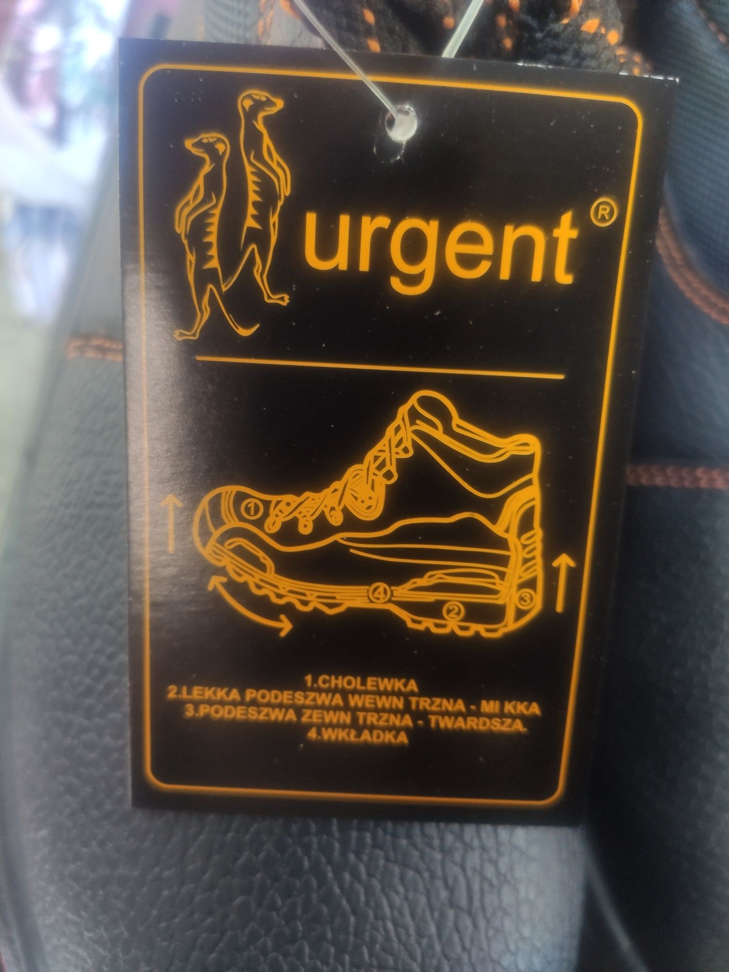 Ботинки рабочие утепленные з метал носком • Urgent 106 S3. 42 размер