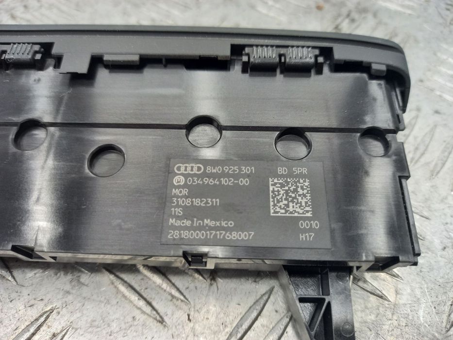Многопозиционный переключатель 8W0925301BD5PR для Audi Q5 ІІ FY 2016-2