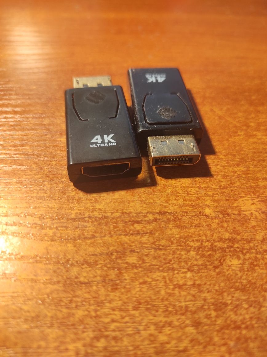 Переходник   dp to hdmi и HDMI to vga
