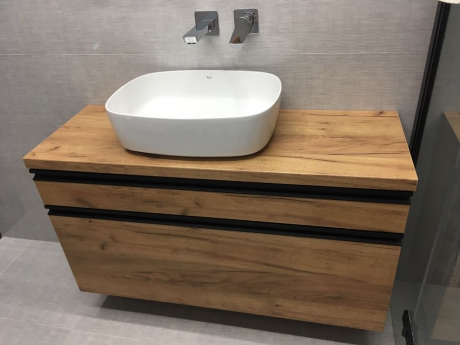 Szafka pod umywalkę , prowadnice BLUM - meble łazienkowe na wymiar