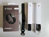 Фітнес-браслет Fitbit Charge 6 Obsidian / Black Aluminum