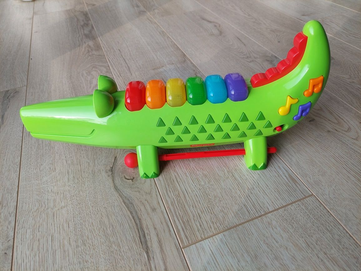 Cymbałki krokodyl Fisher Price