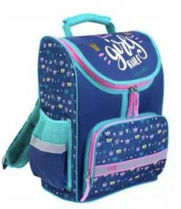 Рюкзак для дівчинки з ортопедичною спинкою