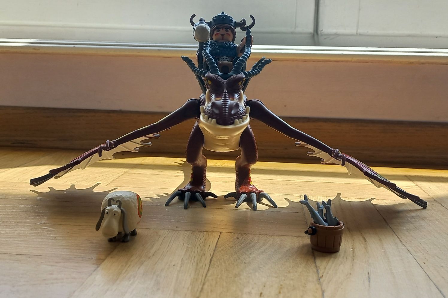 Smok Hakokieł Koszmar Ponocnik Playmobile z filmu Jak Wytresować Smoka