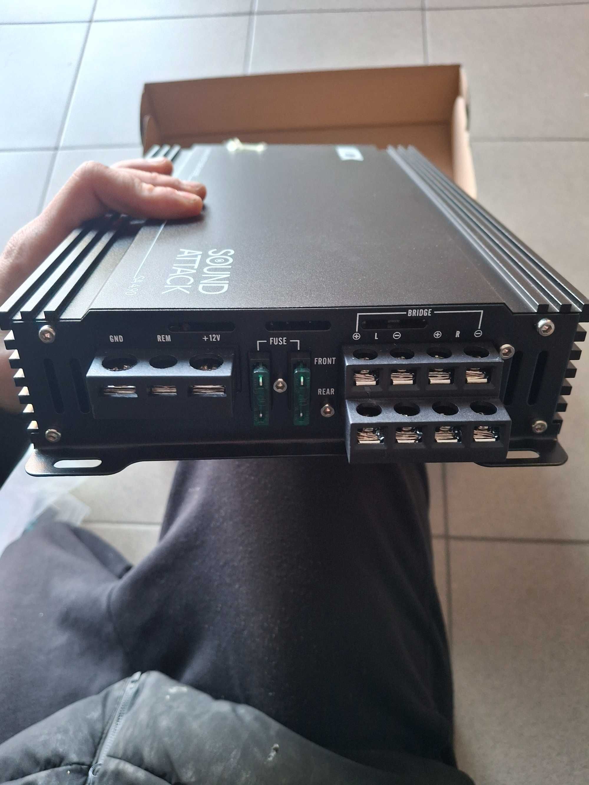 Wzmacniacz kicx SA4.90 4x90W  4 Ohms