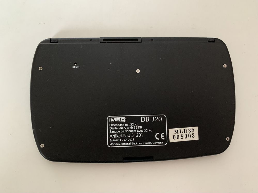 MBO DB 320 Elektroniczny Notatnik Adresownik Gadżet