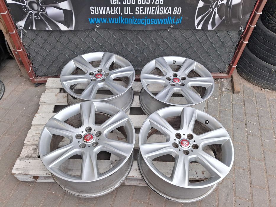 4x felgi R18 5x108 Jaguar F-Pace I-Pace XF XE TPMS Ford Volvo Gwarancj