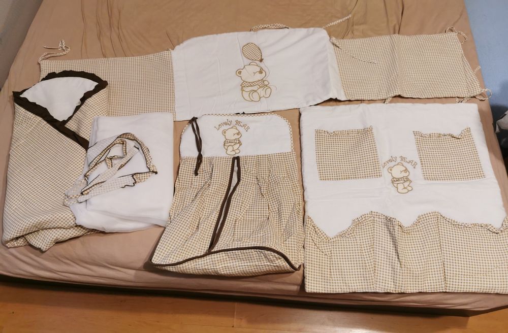 Komplet do łóżeczka