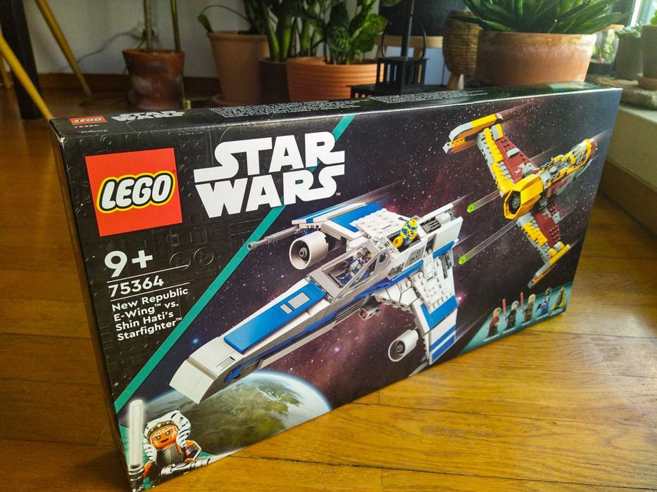 LEGO 75364 Ahsoka New Republic E-wing vs. Shin Hati's Starfighter