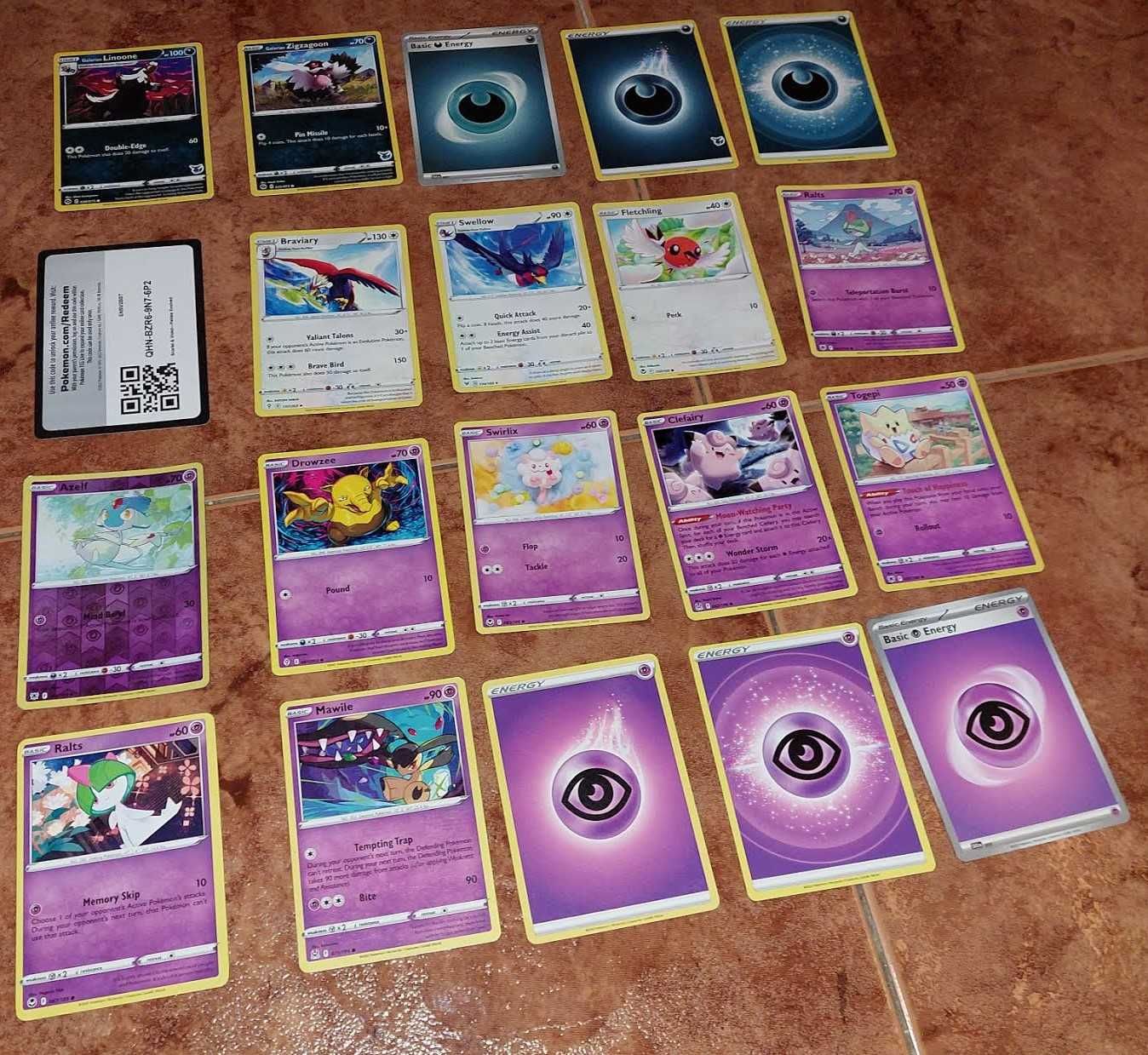 Vendo 205 Cartas pokemon