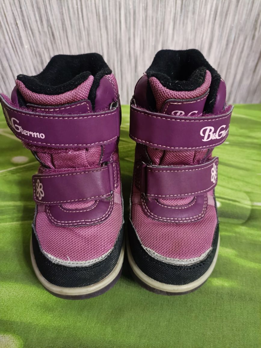 Зимові ботинки для дівчинки B&G
