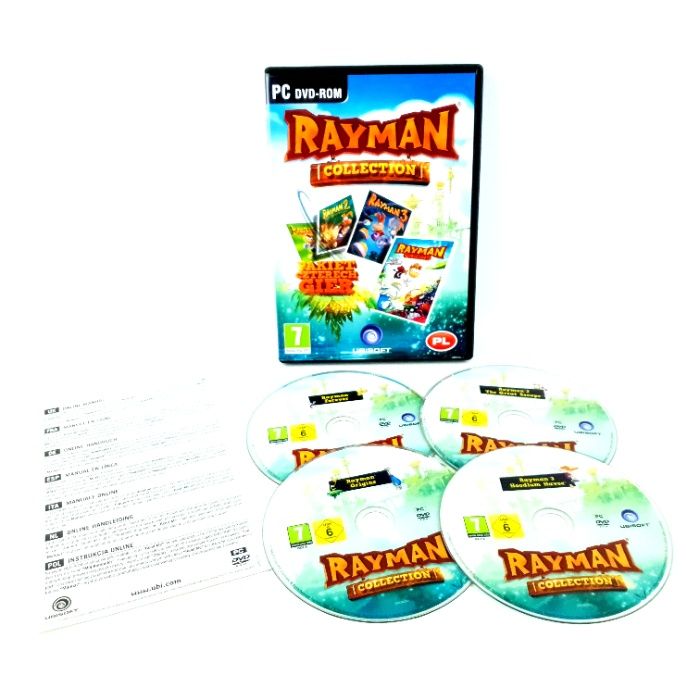 RAYMAN 1 2 3 M Collection 10 Urodziny Polskie wersje PC na komputer PL