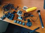 GoPro Hero 3+ Black Edition Full HD 4K + pilot, 4 baterie i akcesoria