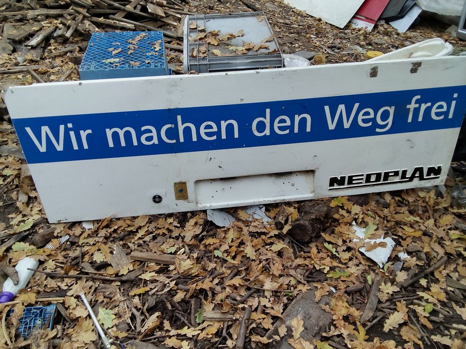 Задня панель автобус neoplan