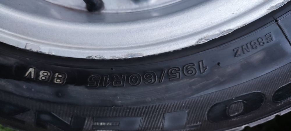 Felgi arc alurad 70 15 cali+opony