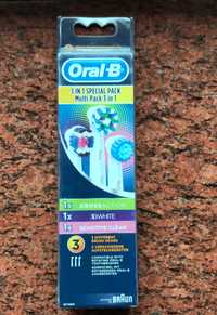 Oral-B Multi Pack  (1x CrossAction, 1x 3D White, 1x Sensitive Clean)