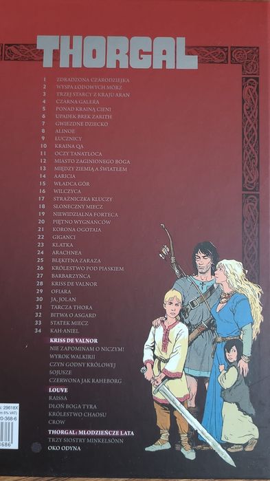 Kolekcja Thorgal komiks
Thorgal