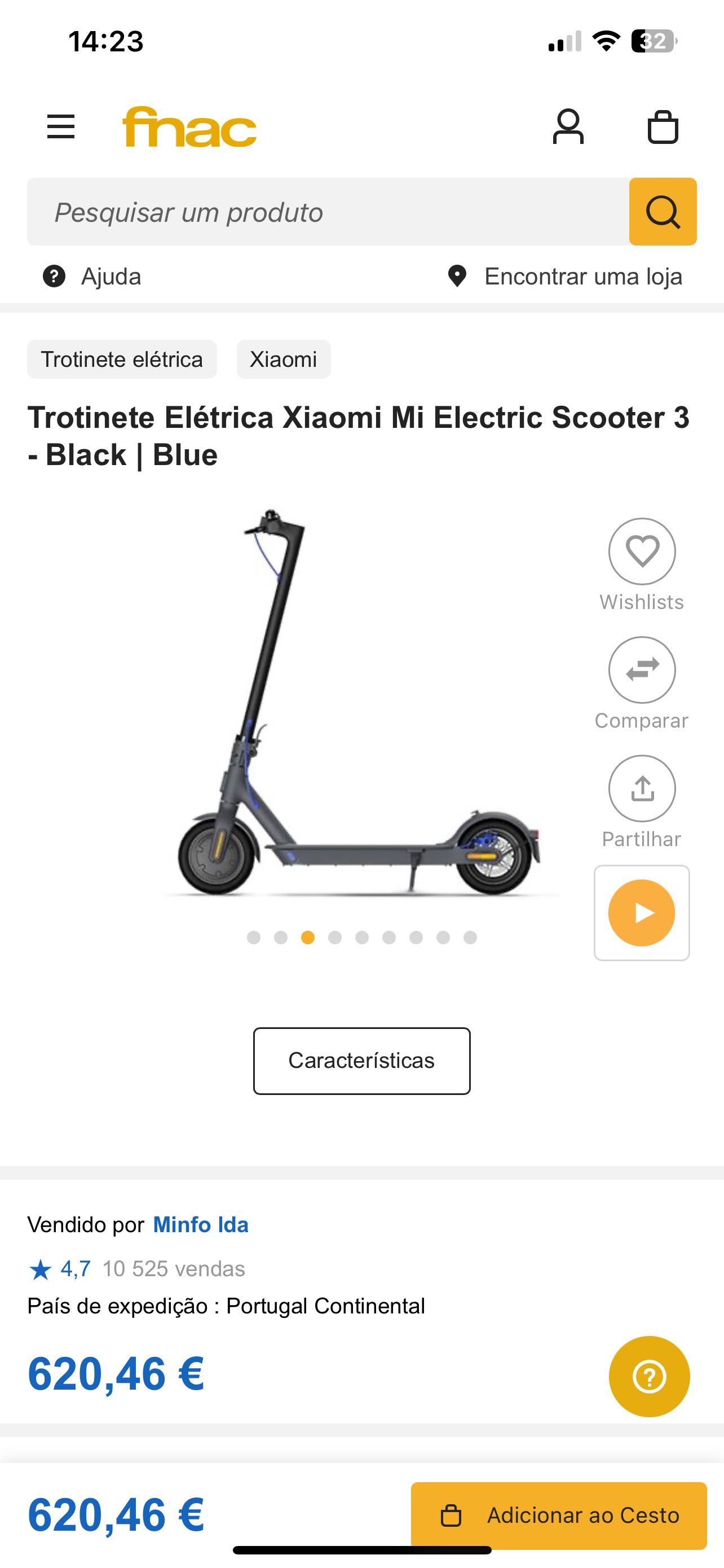 Trotinete nova xiaomi 3