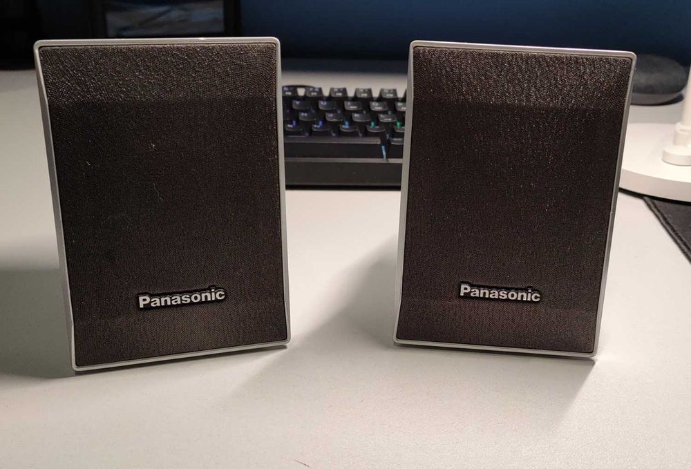 Głośniki Panasonic SB-FS741 90w 4OMH 2.0 szare 2 sztuki