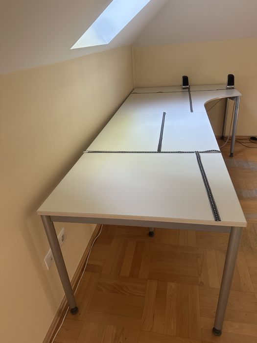 Biurko modułowe stół narożny projektowy 260 cm