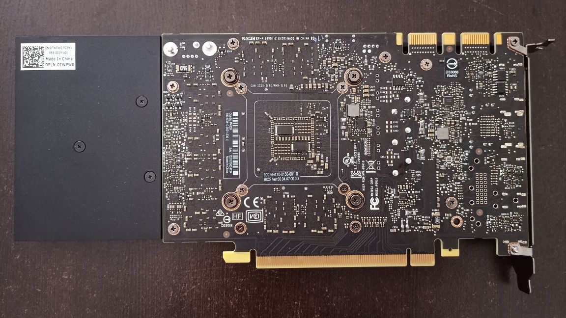 Placa gráfica Nvidia Quadro NVS 295 | M4000 | P2000 | P4000