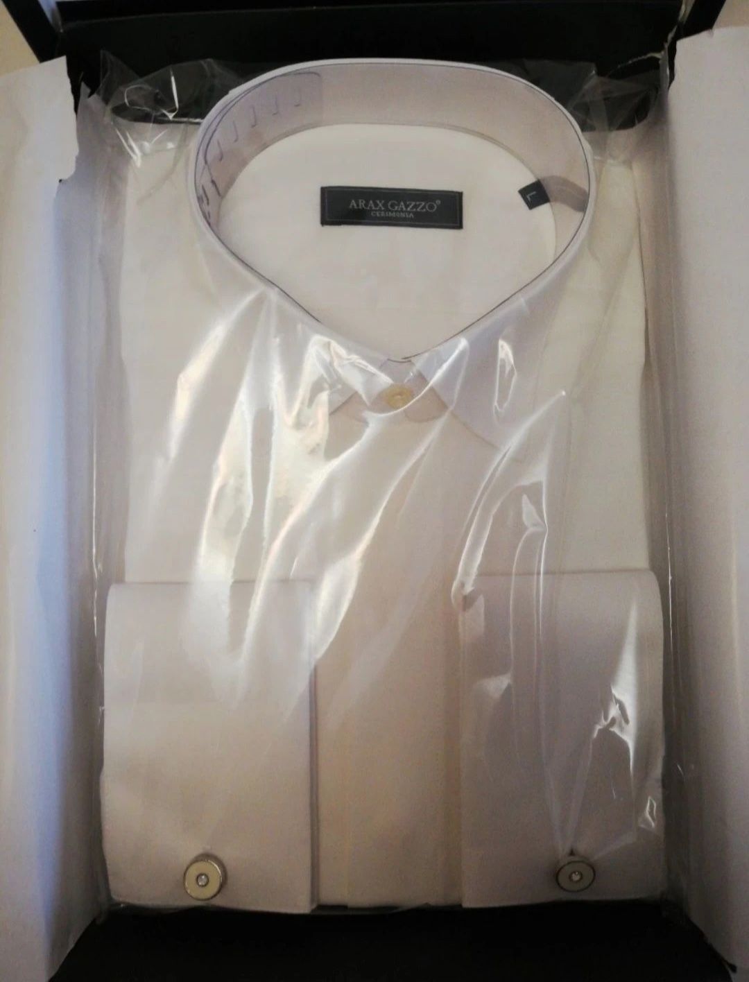 Camisa Cerimónia Creme - Arax Gazzo