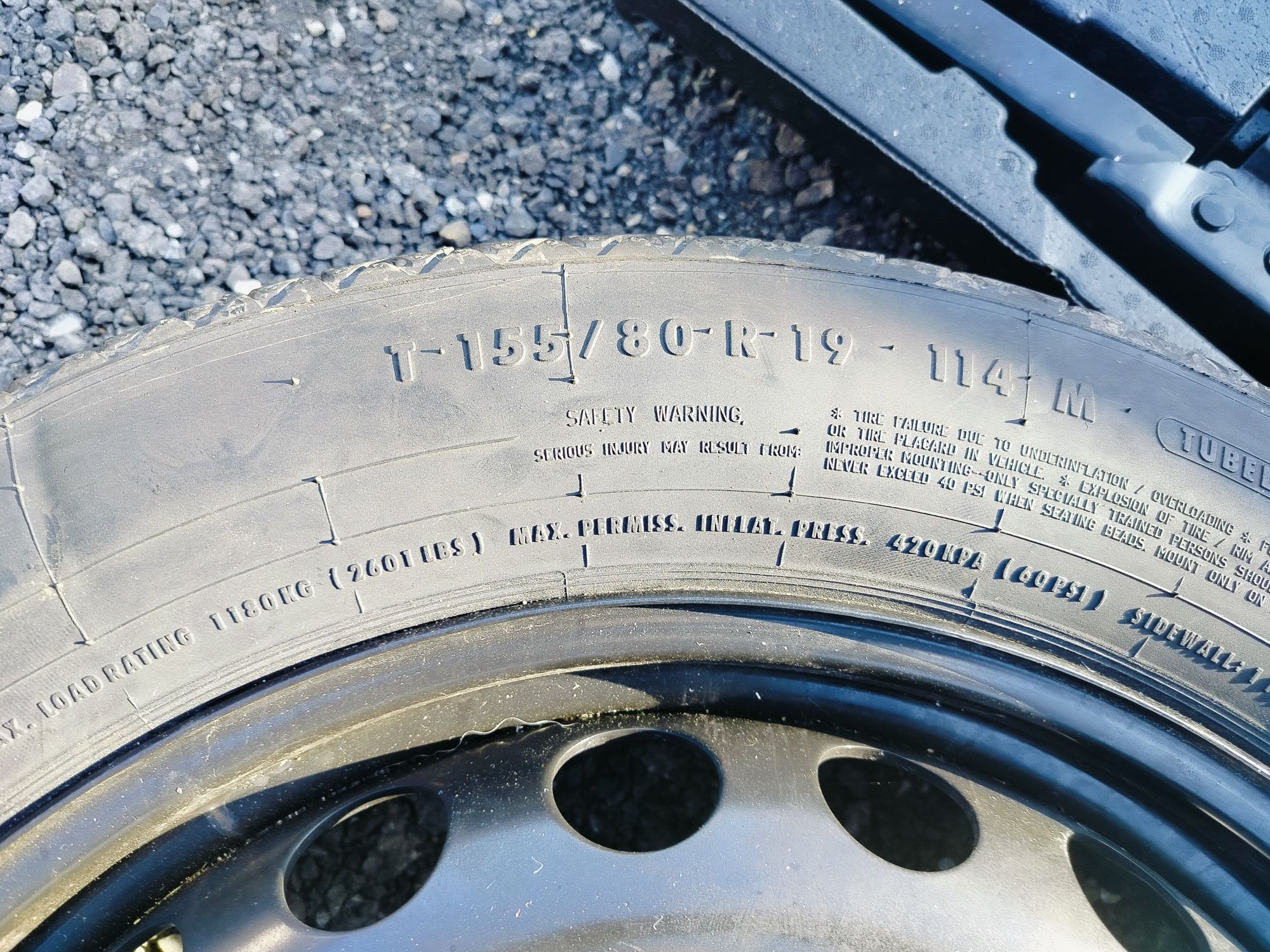 Koło dojazdowe Mercedes ml w166 zapas zapasowe dojazd amg