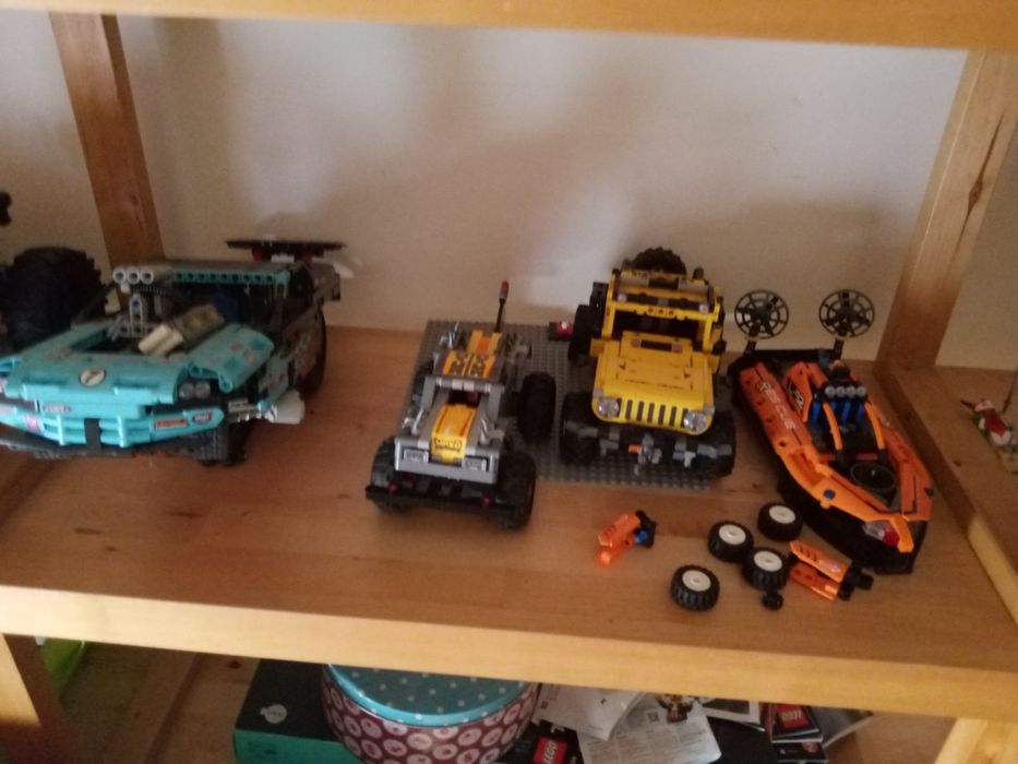 Lego Technic conjuntos Com manuais sem caixa