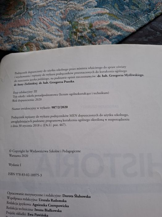 Książka do Historii kl. 2