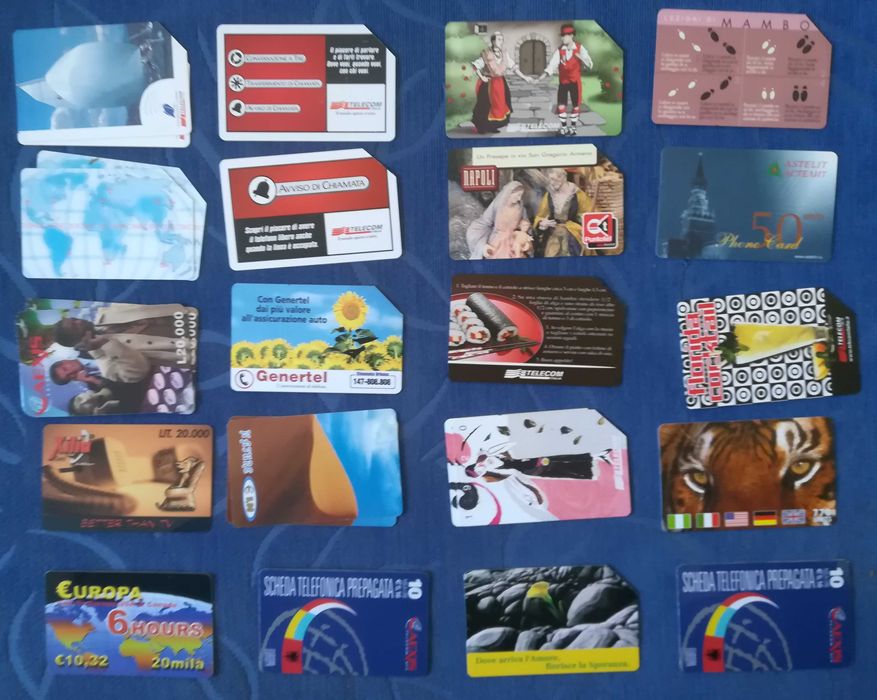 Karty telefoniczne włoskie