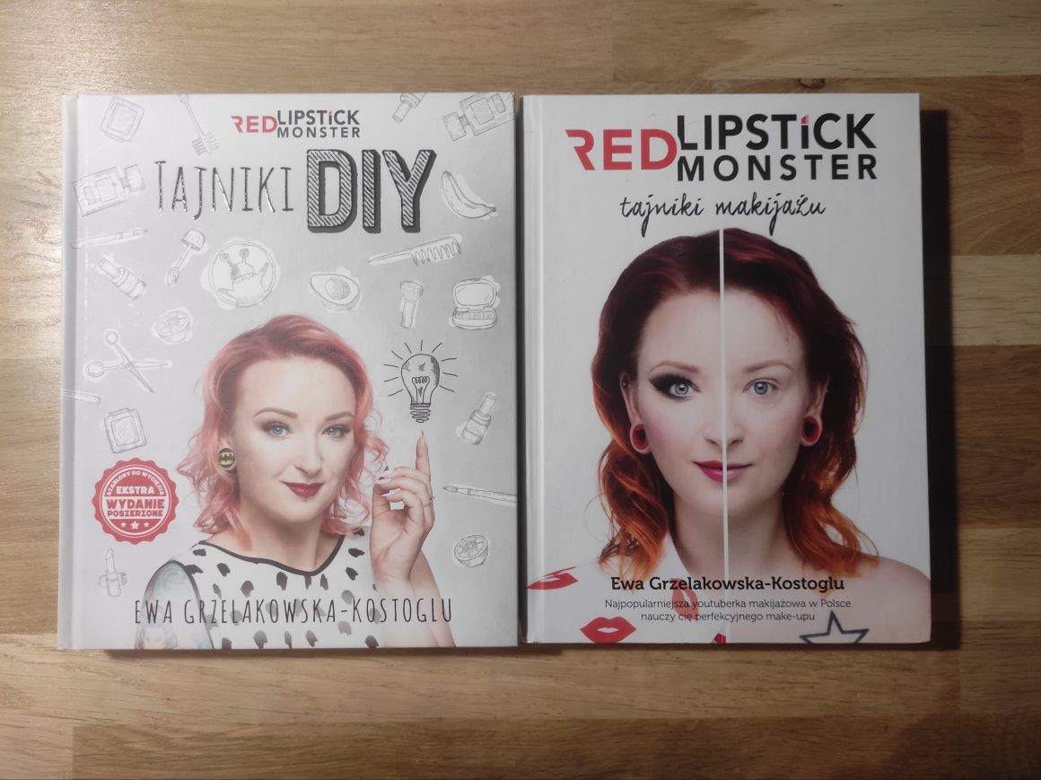 Tajniki DIY Tajniki Makijażu - Red Lipstick Monster stan bardzo dobry