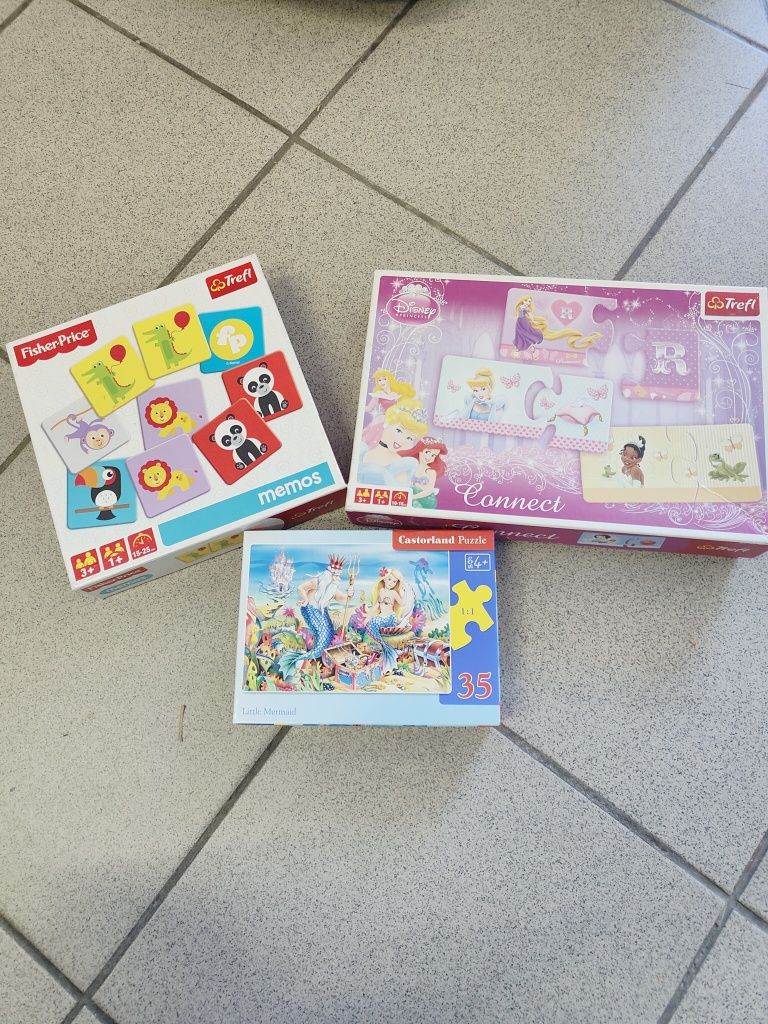 Puzzle, memory 3+