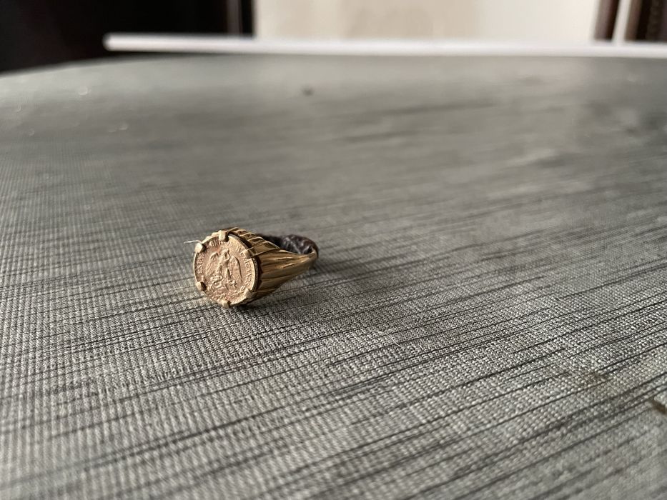 Anel 2 pesos Mexicanos 9k