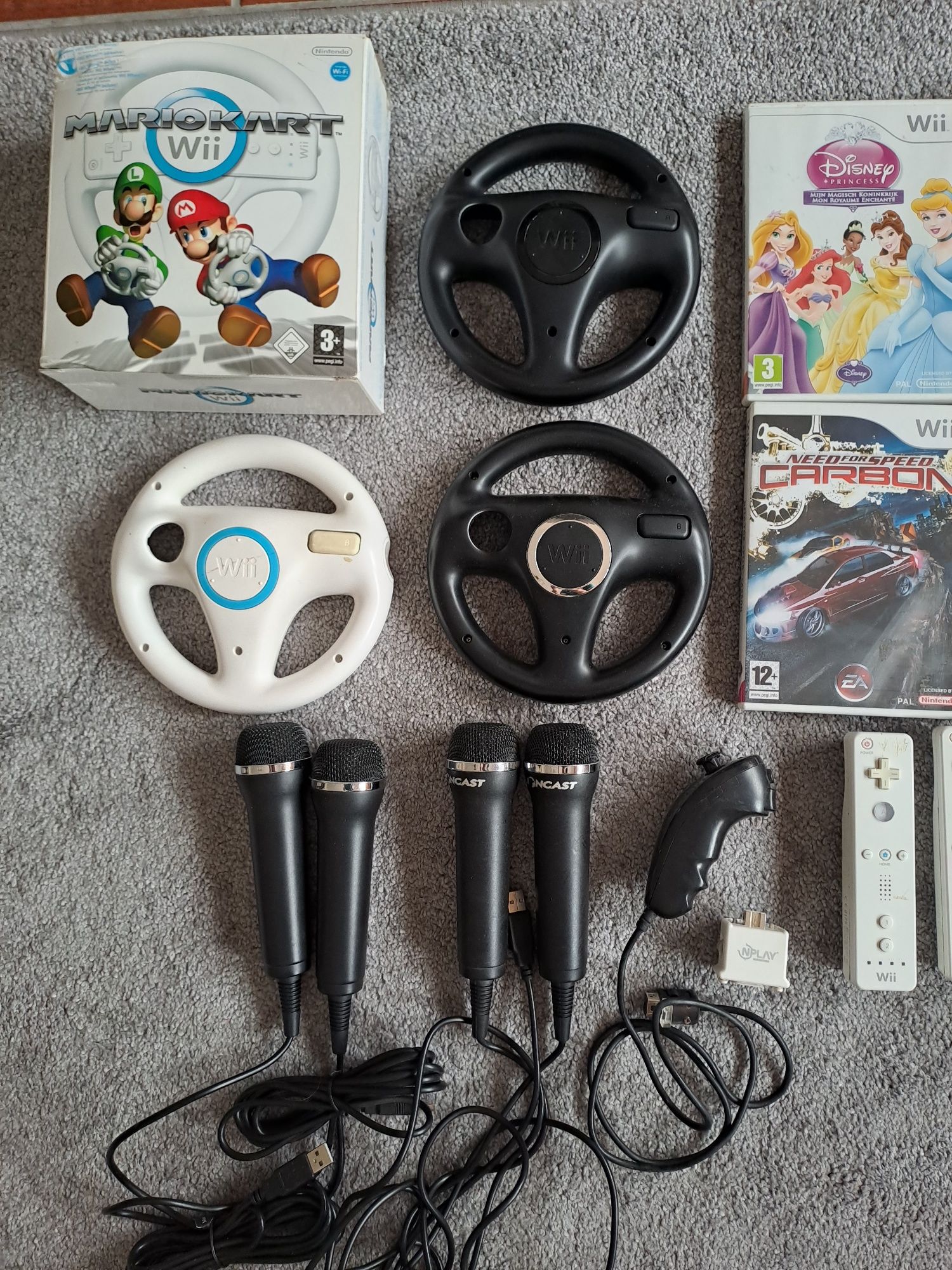 Comandos, Jogos e Acessórios Wii