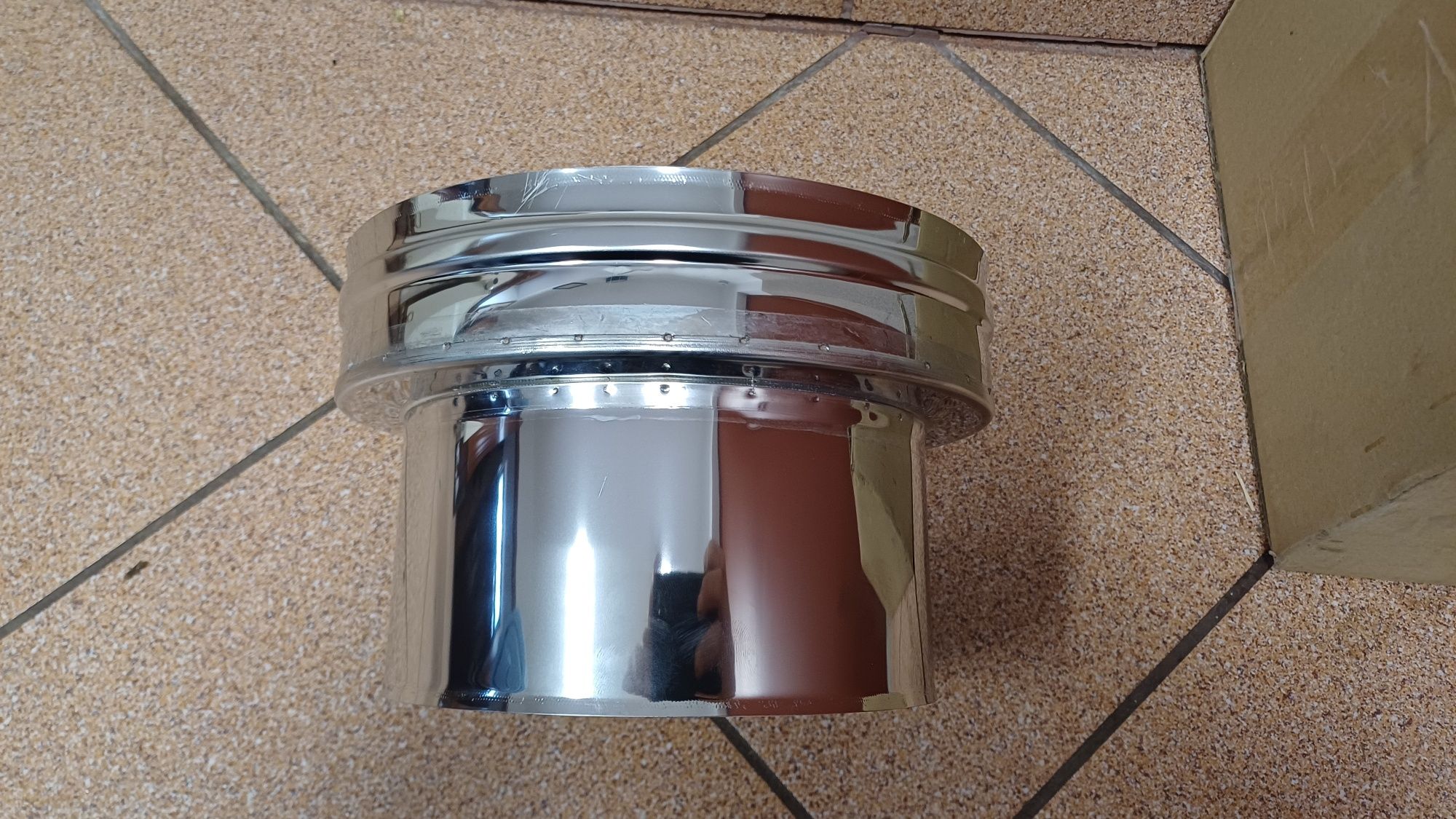 Adapter kominowy 180 rura