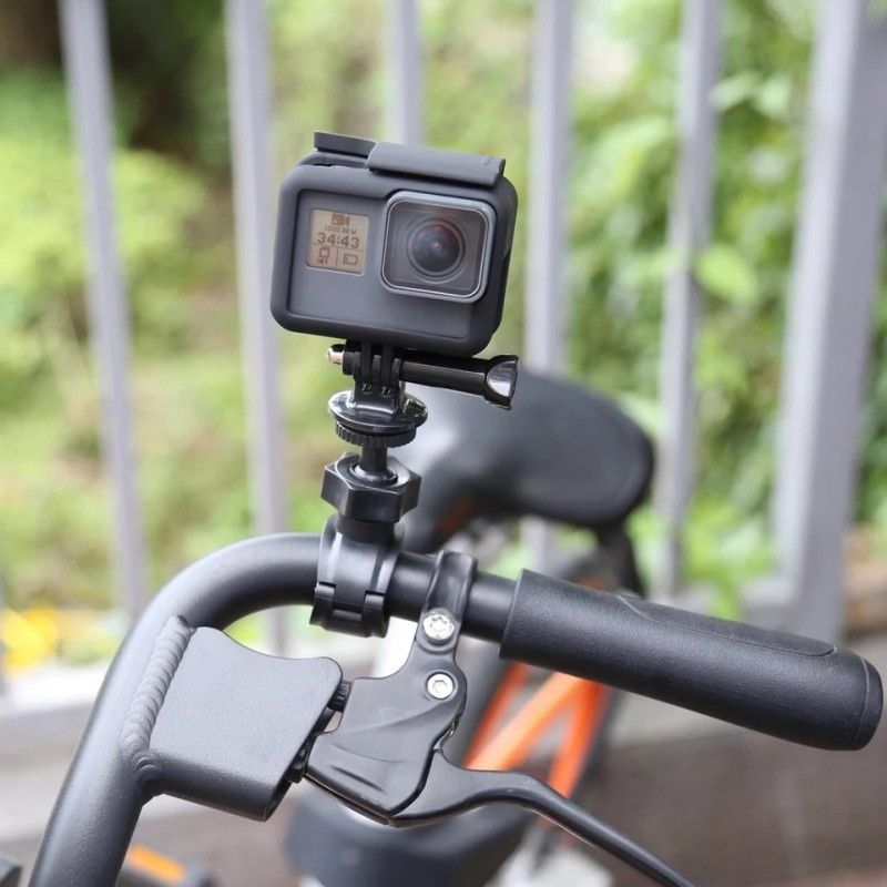 Крепление на руль веломото для GoPro, DJI Action, EKEN