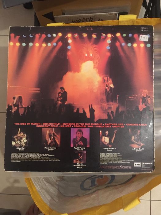 Vinil Exodus-We are the damned - Iron Maiden