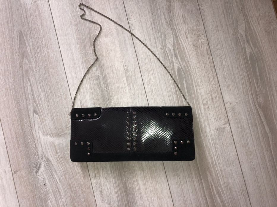 Сумка / клатч натуральная замша