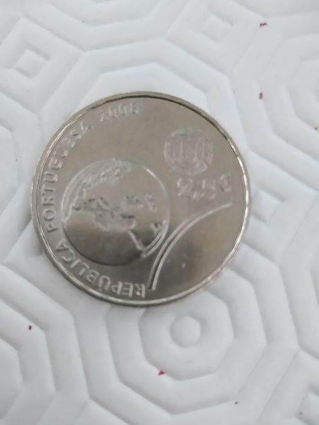 Moeda de 2.5 euros de 2008 alusiva aos jogos olímpicos de Pequim