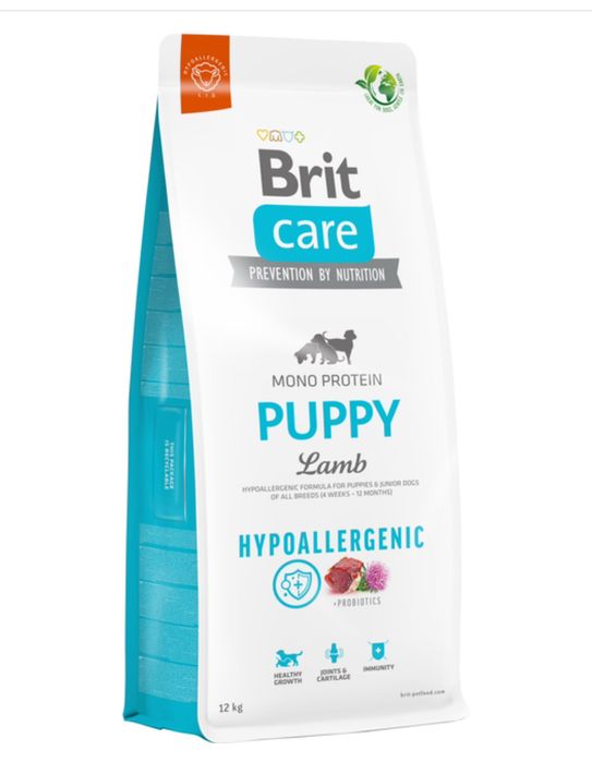 Бріт  для цуценят з ягня 12 кг. Brit puppy